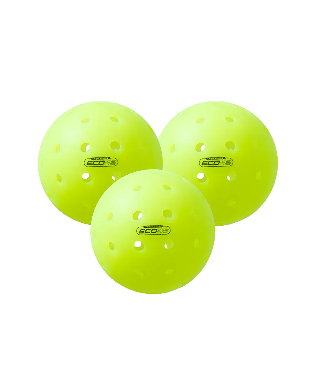 Facolos Pickleball All Court F-Eco 48 Durable Ball