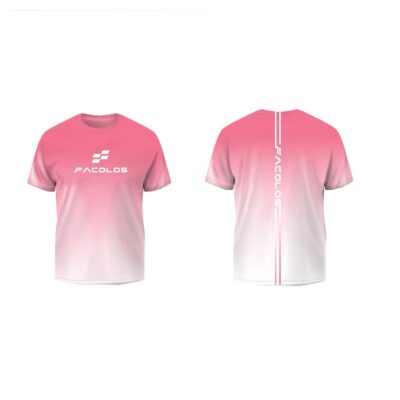 Facolos Pickleball Quick-Drying Performance Gradient Tees